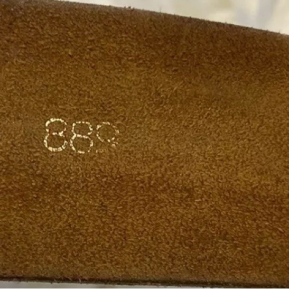 Vintage Latigo Cowhide Handtooled Painted Mushroom Belt, Size 34, Preowned - Picture 10 of 14